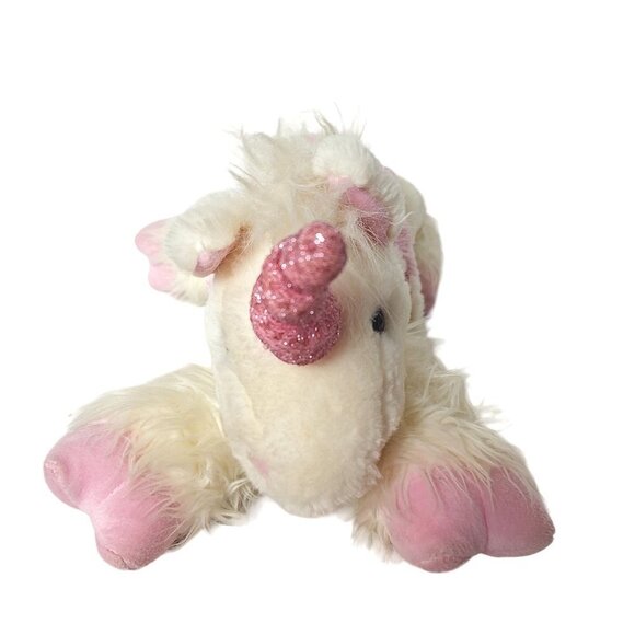Vintage 2002 Commonwealth Valentine Unicorn Plush 18 Inch - Picture 5 of 8